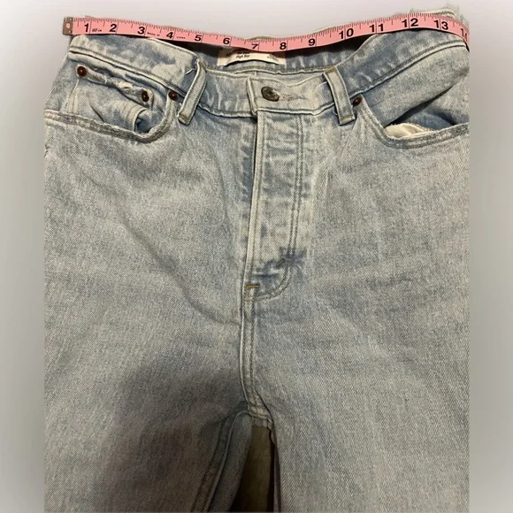 Abercrombie & Fitch Dad High Rise Jeans - Picture 6 of 9